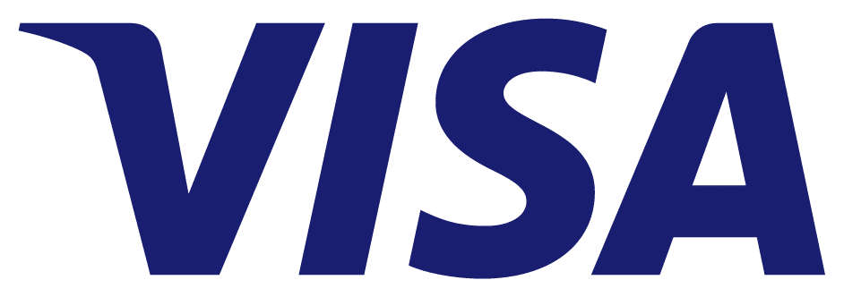 Visa accepted here payment logo