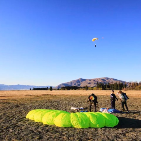 It has been a great skydiving day in Mt. Cook