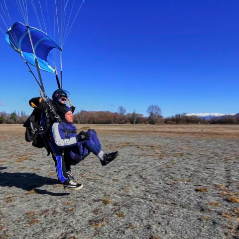 Landing time in Mt. Cook