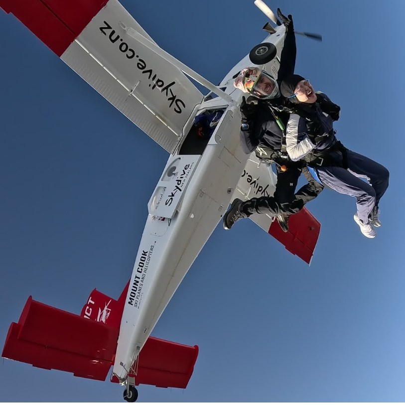 Skydive New Zealand website preview