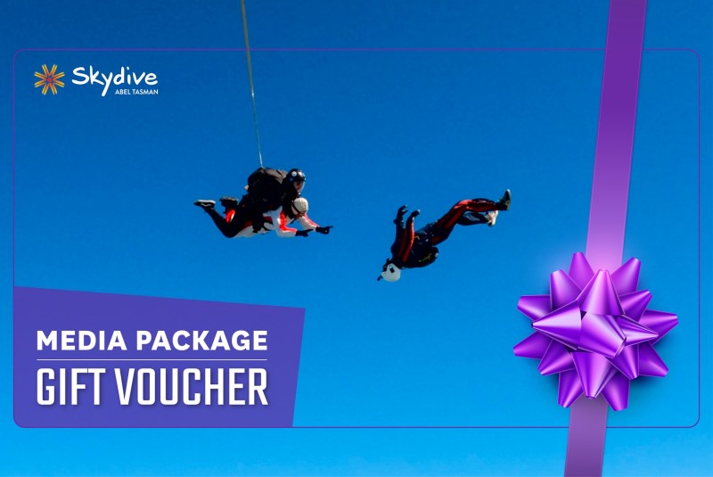 Skydive Abel Tasman Media Gift Vouchers 2024